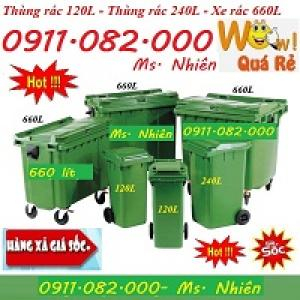 Thanh hoá- Nơi cung cấp thùng rác 120 lít 240 lít